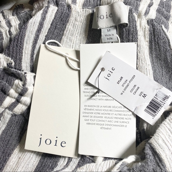 Joie Sylar Striped Wide Leg Pants - Picture 7 of 7